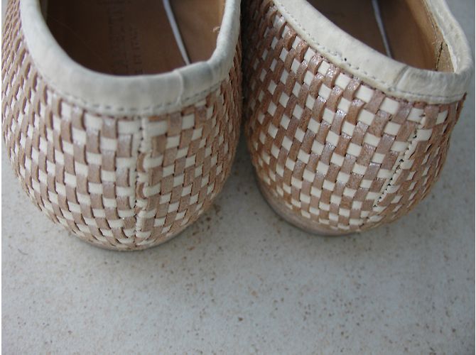 Autre Marque Beige Leder Absatzschuhe Größe 36 - Ansicht 6
