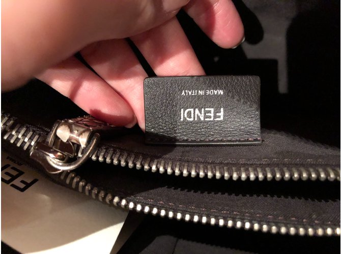 Fendi Handtasche aus Python mehrfarbig Mehrfarben - Ansicht 3