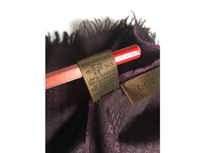 Loewe Linked wine scarf - view 3