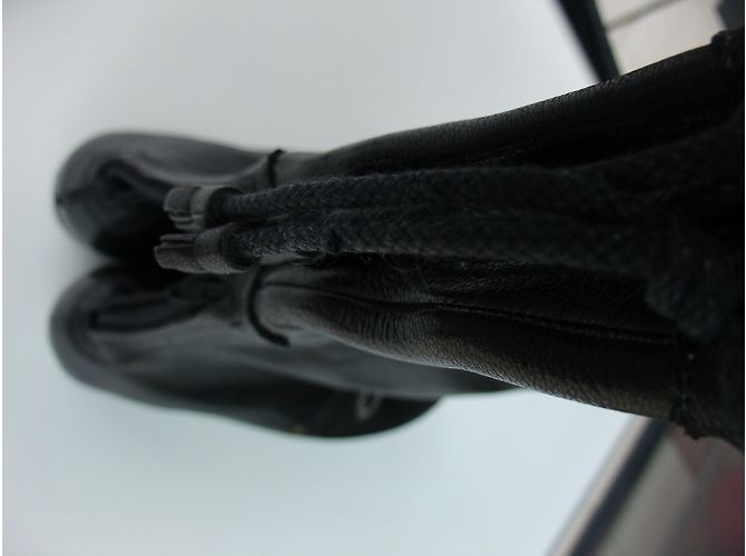Autre Marque Schwarze Lederstiefel Größe 37 - Ansicht 5