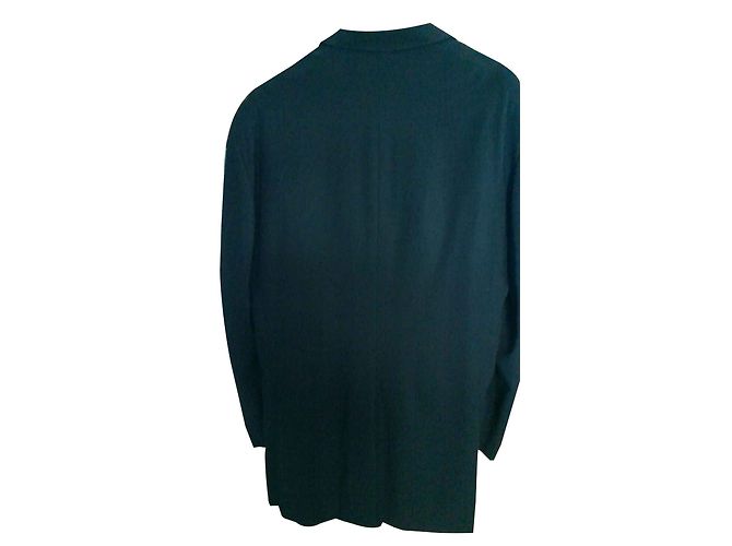Cerruti 1881 Black Wool Blazer Jacket - view 2