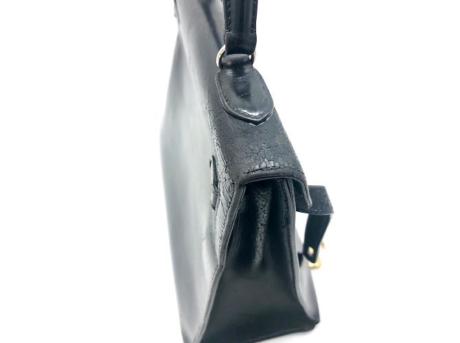Hermès KELLY Noir Box 32cm Schwarz - Ansicht 13