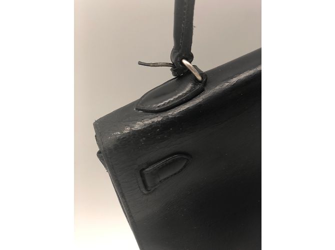 Hermès KELLY Noir Box 32cm Schwarz - Ansicht 5