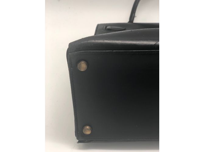 Hermès KELLY Noir Box 32cm Schwarz - Ansicht 7