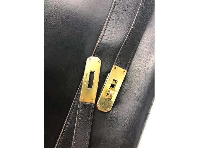 Hermès KELLY Noir Box 32cm Schwarz - Ansicht 9