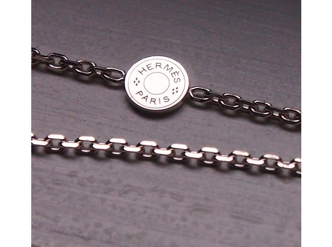 Hermès Chiodo per sella a catena argento - vista 3
