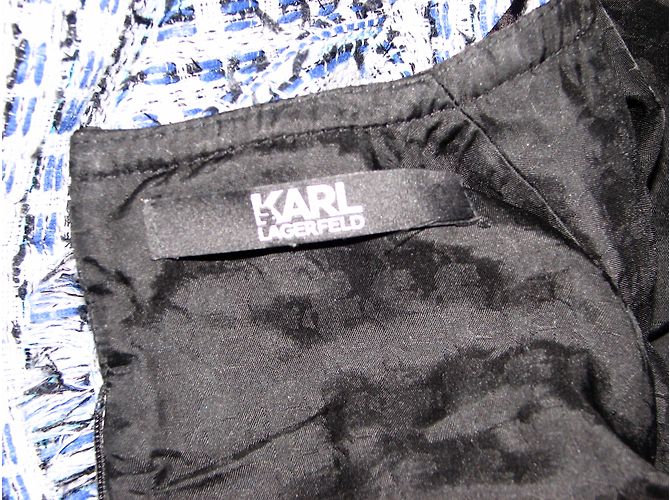 Karl Lagerfeld Tweet con hilo metalizado. Multicolor - vista 5