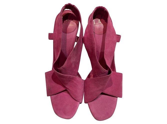 Diane Von Furstenberg Tacchi Zia scamosciati - vista 2