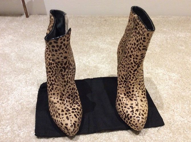 Botines Super Trash Estampado Leopardo Pelo de Pony 39 Estampado de leopardo - vista 9