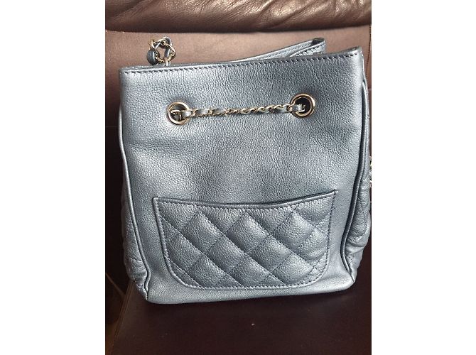 Chanel Handtaschen Blau - Ansicht 4
