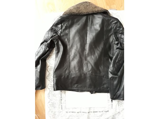 The Kooples Die Kooples Lederjacke Schwarz - Ansicht 2