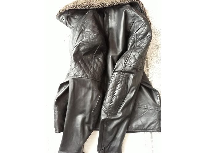 The Kooples Die Kooples Lederjacke Schwarz - Ansicht 4