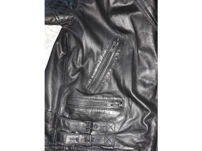 The Kooples Die Kooples Lederjacke Schwarz - Ansicht 6