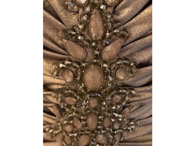 Tadashi Shoji Kleider Golden - Ansicht 3