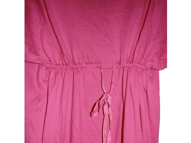 Vestido jersey Paul Smith de seda y algodón fucsia - vista 3
