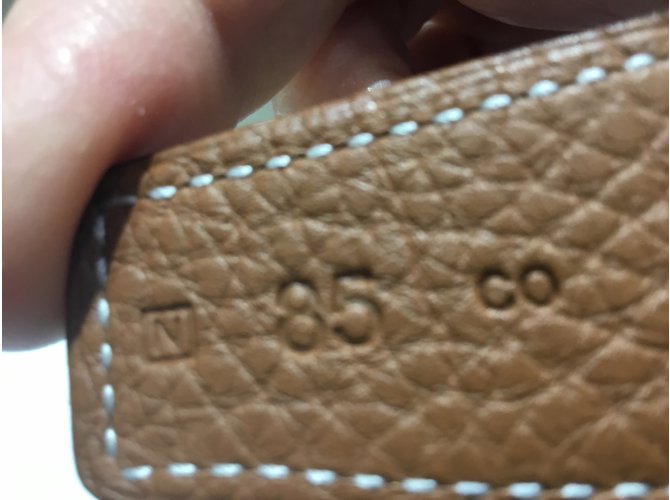 Hermès Donna reversibile Nero Beige - vista 4