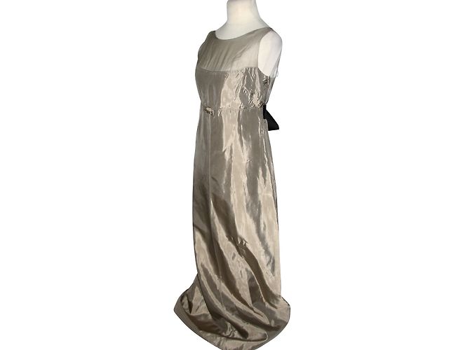 Vera Wang Goldenes Kleid "Maids" Linie - Ansicht 2