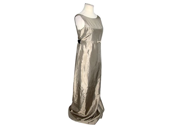 Vera Wang Goldenes Kleid "Maids" Linie - Ansicht 3