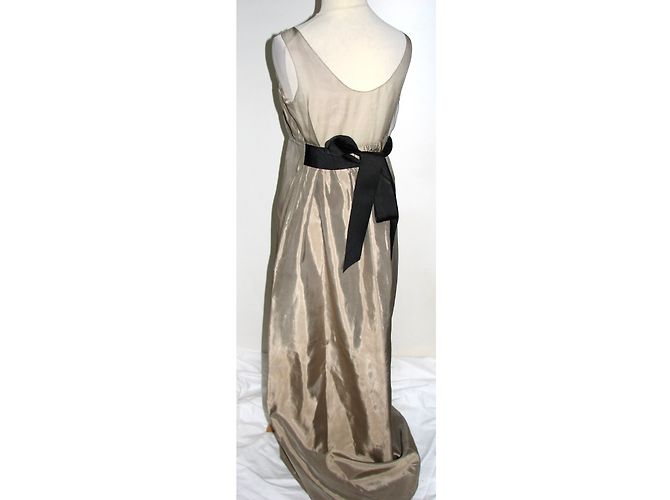 Vera Wang Goldenes Kleid "Maids" Linie - Ansicht 4