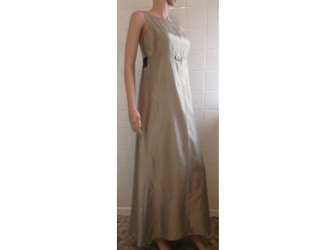 Vera Wang Goldenes Kleid "Maids" Linie - Ansicht 6