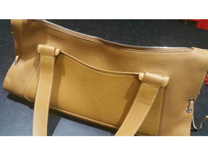 Bolso de piel Tod's Caramelo - vista 5