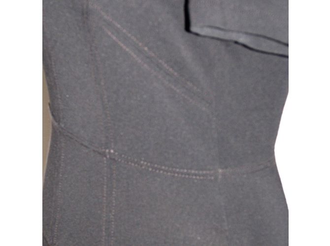 Max & Co Schwarzes Stretchkleid aus Viskose - Ansicht 3