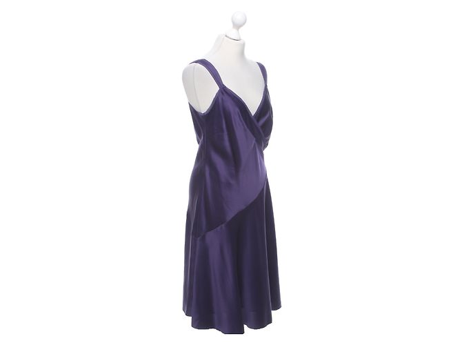 Amanda Wakeley Kleid mit abnehmbarer Schärpe Lila - Ansicht 2