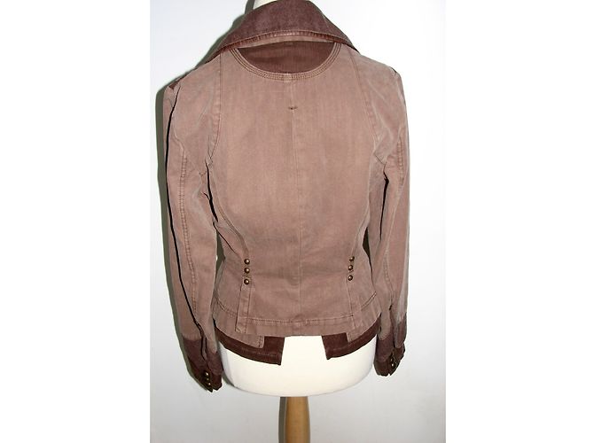 Sportmax Leather trim jacket - view 3