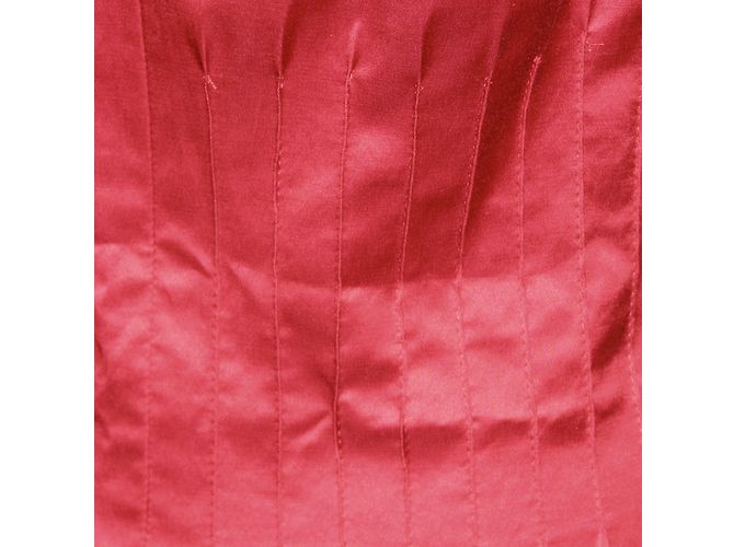 Theory Cocktailkleid Rot Satin - Ansicht 5