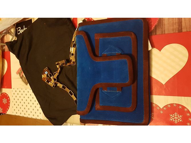 Pierre Hardy bolsa com alça de ombro Azul marinho - vista 3