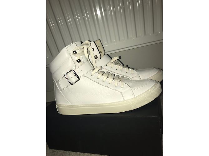 The Kooples High Top Sneaker Weiß Lammleder 41 - Ansicht 3