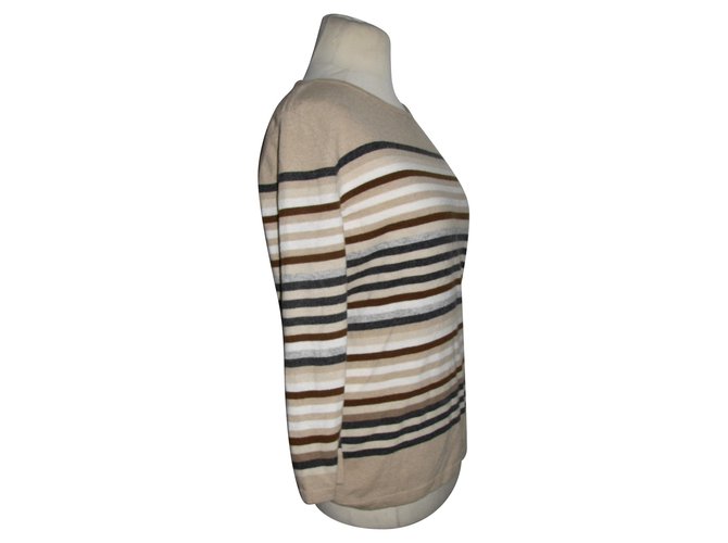 Basler Pullover aus Kaschmirgemisch Braun Cognac Karamell - Ansicht 2