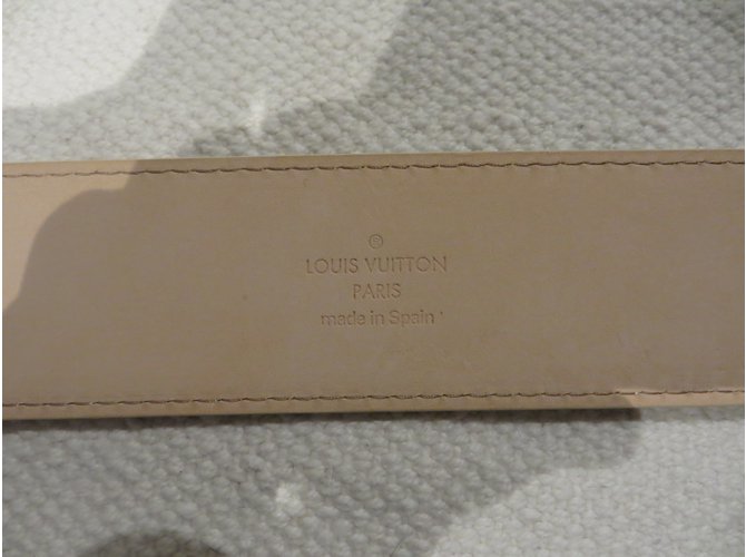 Louis Vuitton LV INITIALS DAMIER AZUR GURT M9609 Aus weiß Marineblau - Ansicht 7