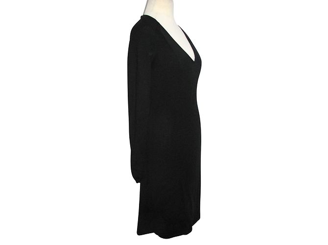 Hugo Boss Strickkleid Schwarz - Ansicht 2