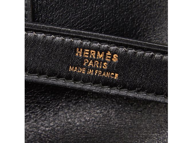Hermès Lederausstattung II 38 Schwarz - Ansicht 6