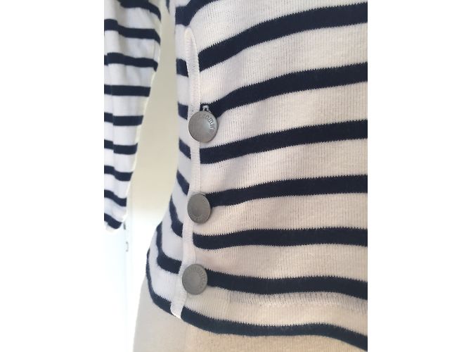Jean Paul Gaultier Camiseta marinière - vista 3