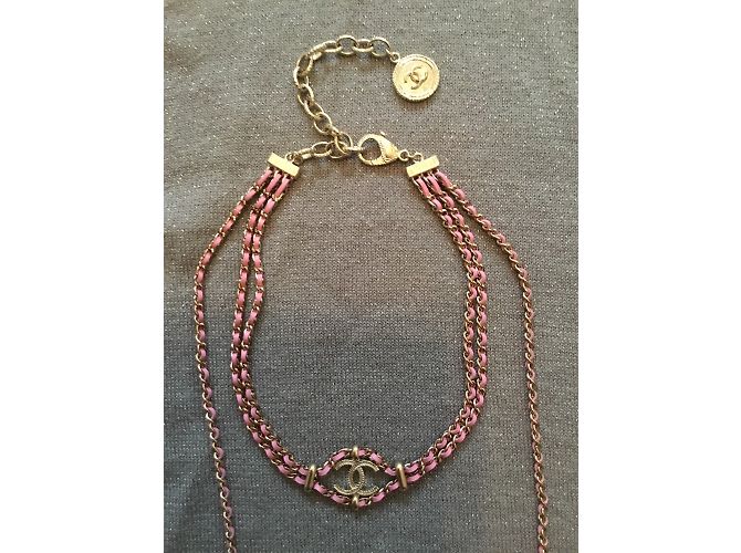 Chanel Halsband Pink - Ansicht 7