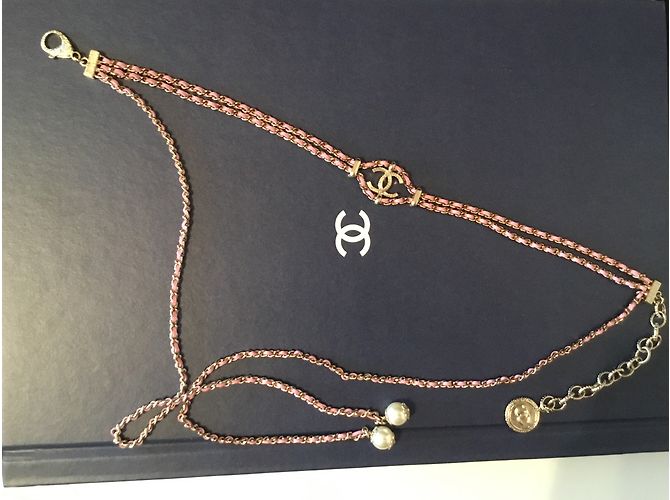 Chanel Halsband Pink - Ansicht 9