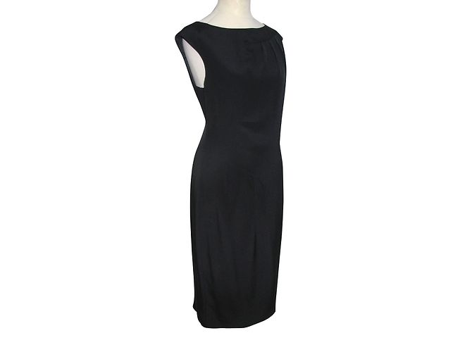 Lk Bennett Schwarzes Seidenkleid - Ansicht 2