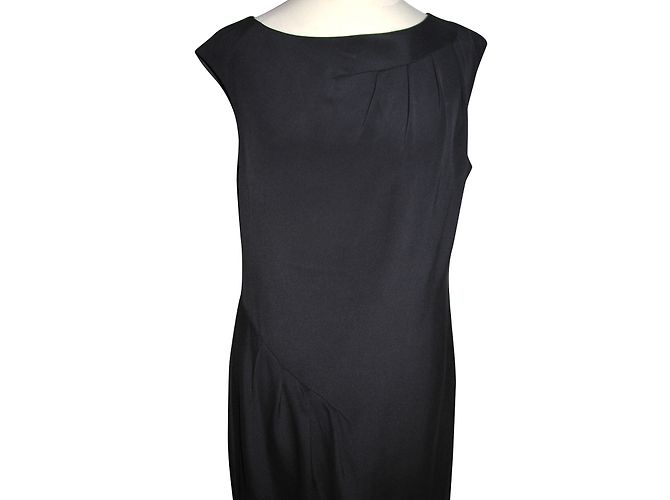 Lk Bennett Schwarzes Seidenkleid - Ansicht 5