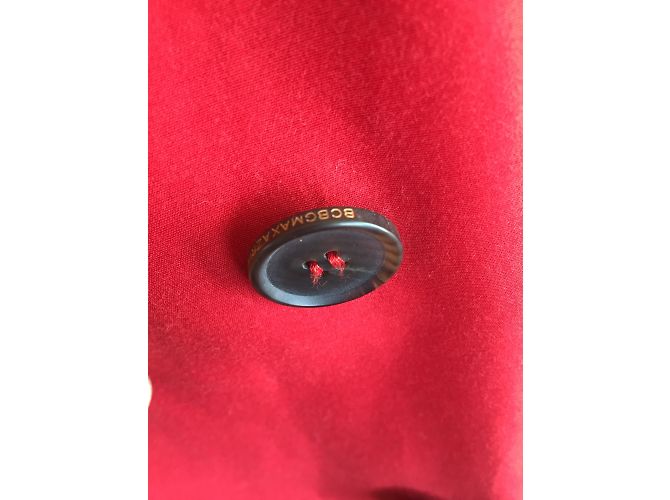 Gabardina roja de algodón Bcbg Max Azria - vista 3