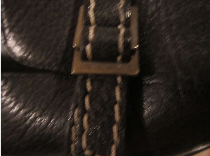 Mocassini Céline T 37.5 C in pelle nera Nero - vista 5