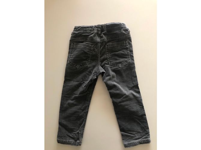 Burberry Samthose Grau Jungen 3 Jahre - Ansicht 3