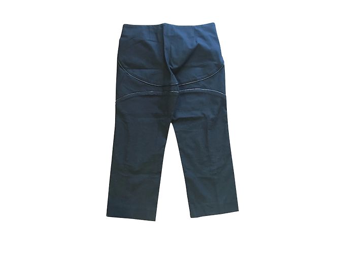 Alexander Mcqueen Leder, Schwarze, kurze Hose - Ansicht 2