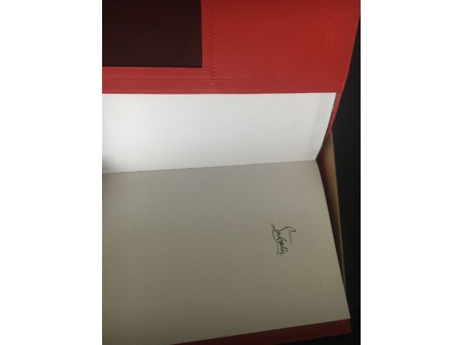 Christian Louboutin Studded Leather Notebook Black - view 3