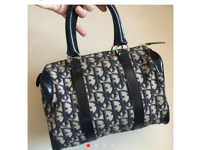 Christian Dior Borsa Trotter Boston - vista 3