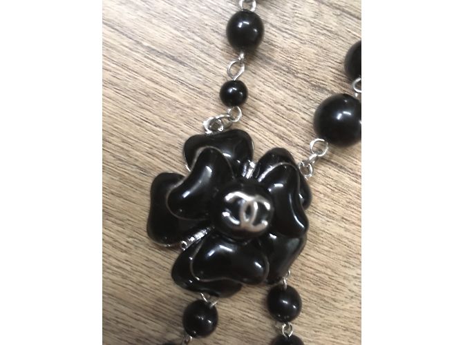 Chanel Collares largos Negro - vista 4