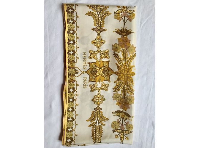 Hermès, Scheherazade Mostarda Fora de branco - vista 7