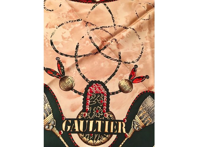Jean Paul Gaultier Gaultier - Seta quadrata 89 cm - vista 6