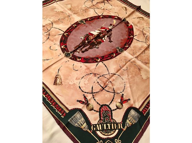 Jean Paul Gaultier Gaultier - Seta quadrata 89 cm - vista 7
